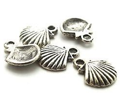 Tibetsilver Berlocker Snäckskal