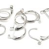 Silverpläterade öronkrokar Brisyrer