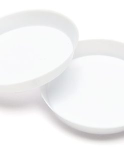 Pärlfat i plast för sortering, Rund 6cm