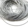 Glittertråd 1mm Silver