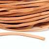 Äkta läderband Ljusbrun 5x2mm