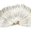 Silverpläterad Memorywire 1mm