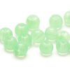Jadeimitation Runda 6mm Grön