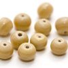 Indiska pärlor Creme 8-10mm