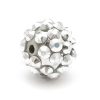 Shamballa pärla Silver 12mm