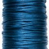 STORPACK Satintråd Rattail 2mm Blå