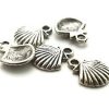Tibetsilver Berlocker Snäckskal