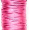 Satintråd Rattail Rosa 2mm