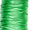 Satintråd Rattail Grön 2mm