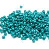 Träpärlor mini Turkos seed beads