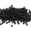 Träpärlor mini Svart seed beads