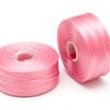 Pärltråd S-Lon size D Rosa