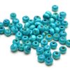 Träpärlor 4mm Turkos