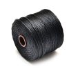 Pärltråd S-Lon Bead cord Svart