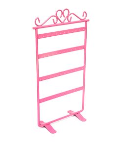 Smyckesdisplay Rosa för örhängen