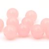 Akrylpärlor runda jadeimitation Ljusrosa 12mm