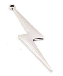 Antiksilver berlock Blixt 50mm