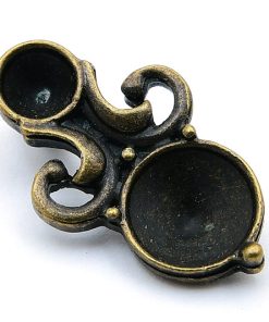 Vintage hänge med plats för strass, Victorian