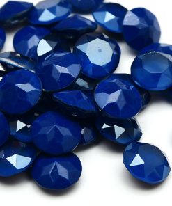 Strasspärla pointback Opal Montana 8mm