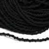 Elastiskt snöre, Tvinnat 6mm, Svart