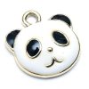 Emaljerad berlock Panda