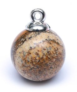 Rund Picture Jasper 18mm oborrad