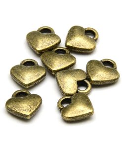 Vintage Små hjärtberlocker