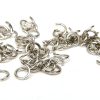 Antiksilver öppna bindringar 5mm