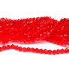 Glaspärlor Bicones 4mm Röd