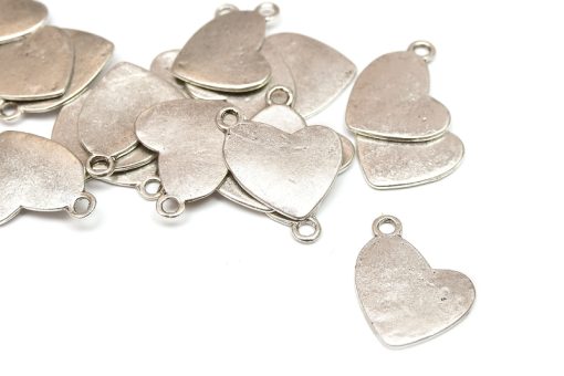 Antiksilver stansbart Hjärta