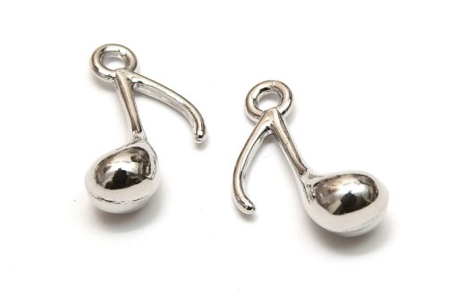 Antiksilver berlocker Musiknot