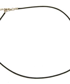 Bomullstråd med lås och kedja, färdigt halsband