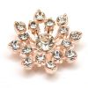 Ljus guld Cabochon med strass